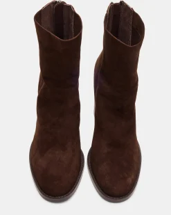 Obsession Chocolate Brown Suede