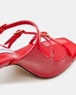 Opulent Red Leather