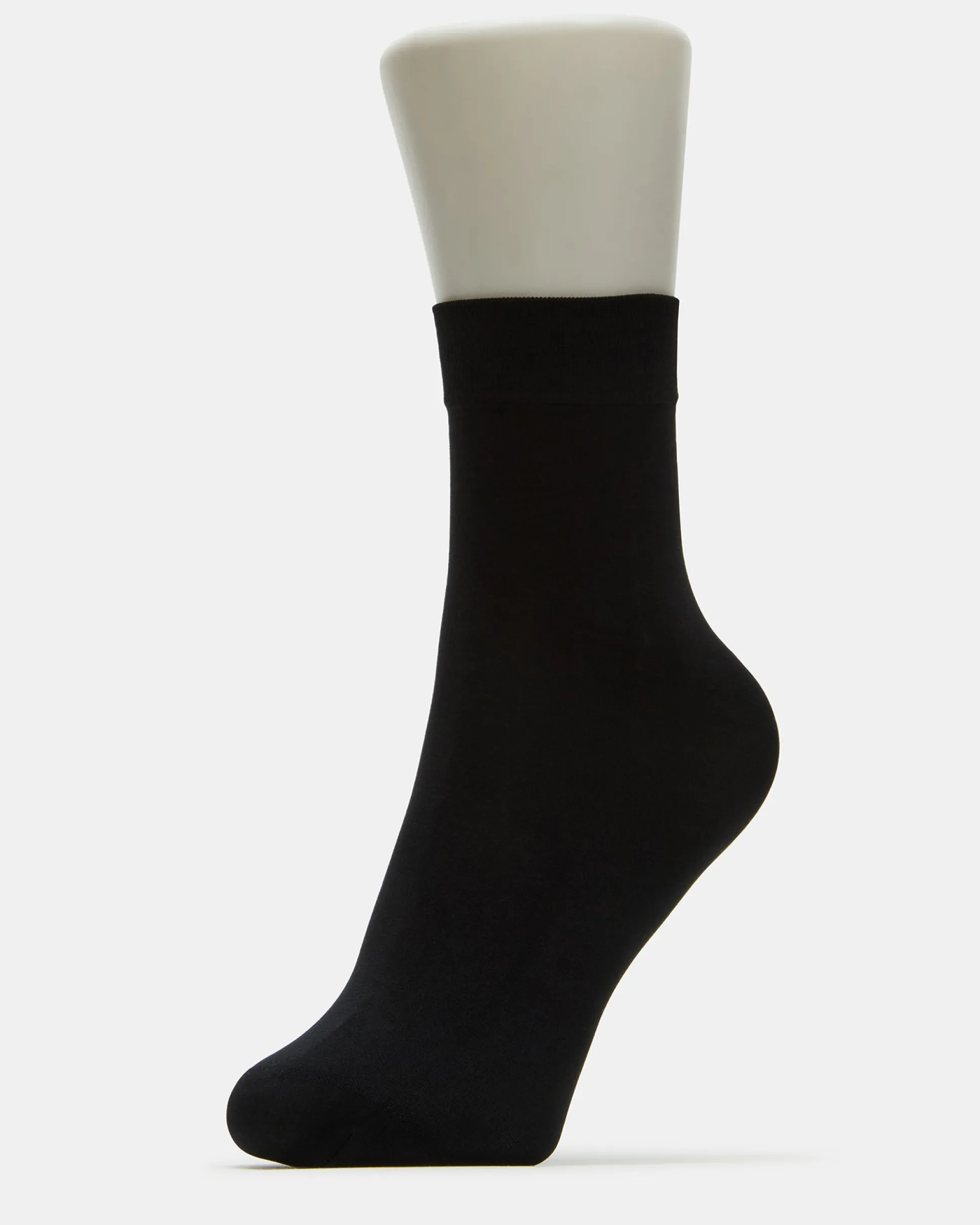 2 Pack Lace Anklet Socks White