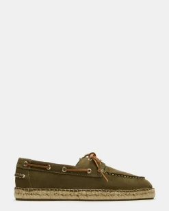 Pancho Olive Suede