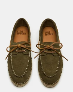 Pancho Olive Suede