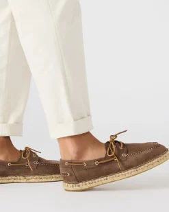 Pancho Taupe Suede