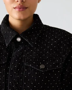 Parc Crystal Jacket Black