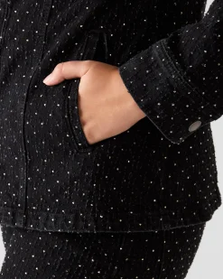 Parc Crystal Jacket Black