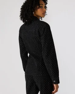 Parc Crystal Jacket Black