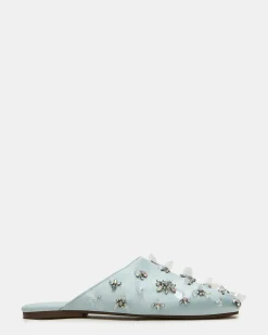 Pearson Blue Satin Rhinestones