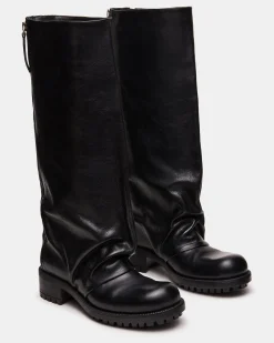 Penny Black Leather