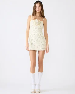 Peony Dress Pristine Ivory