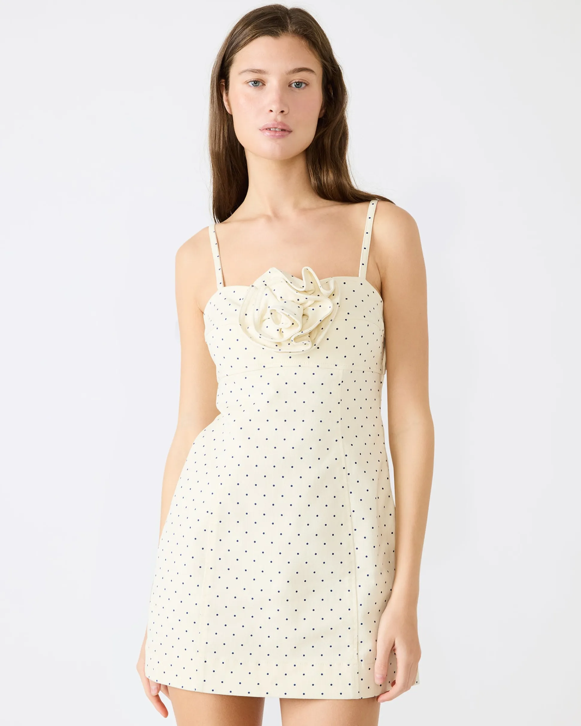 Peony Dress Pristine Ivory