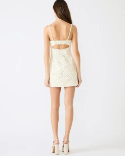 Peony Dress Pristine Ivory