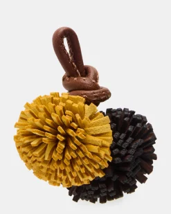 Pom Shoe Charm Brown/multi
