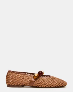 Poppin Brown Raffia