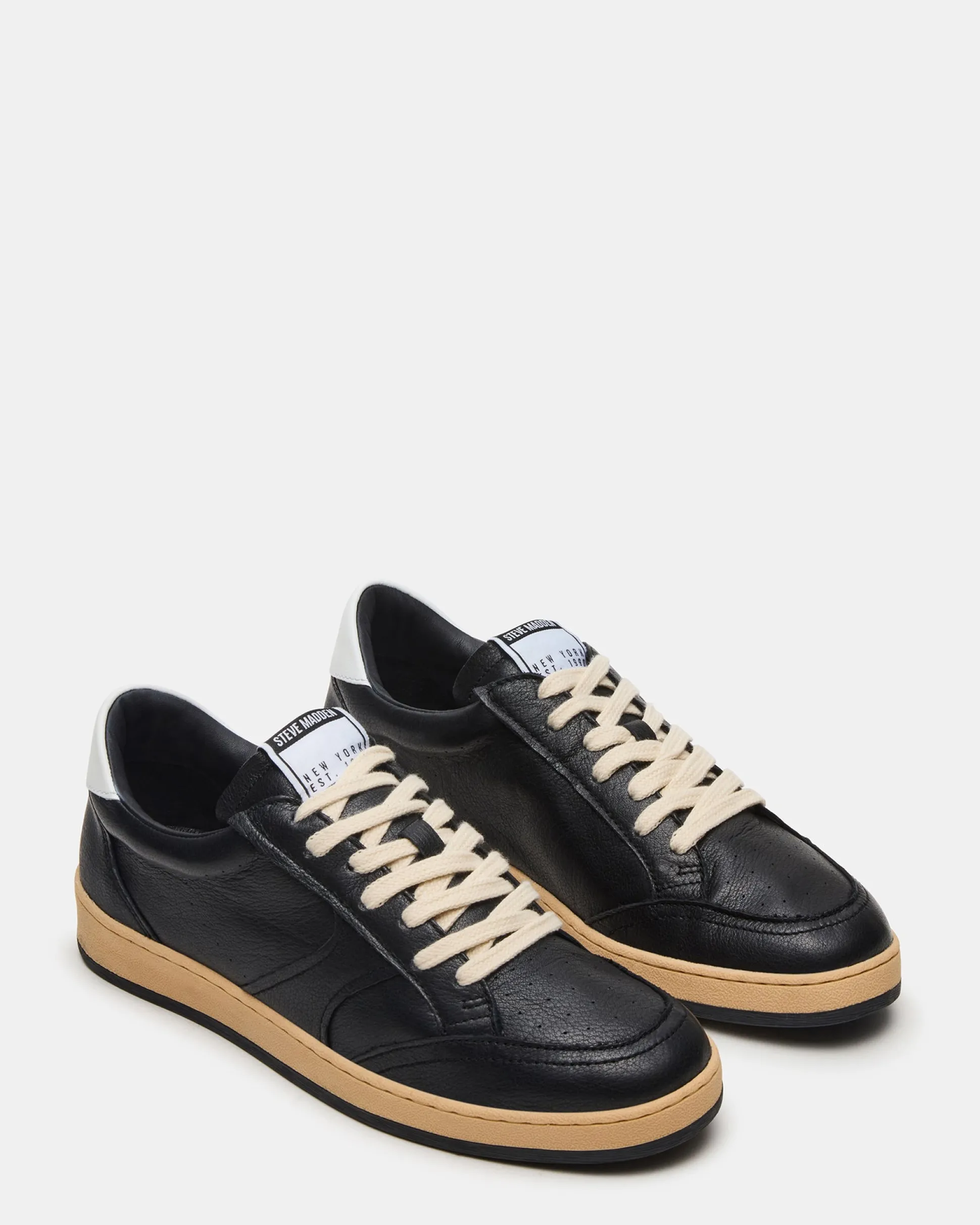 Prismo Black Leather
