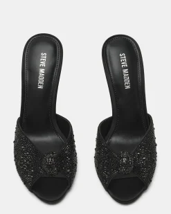 Priya Black Rhinestones