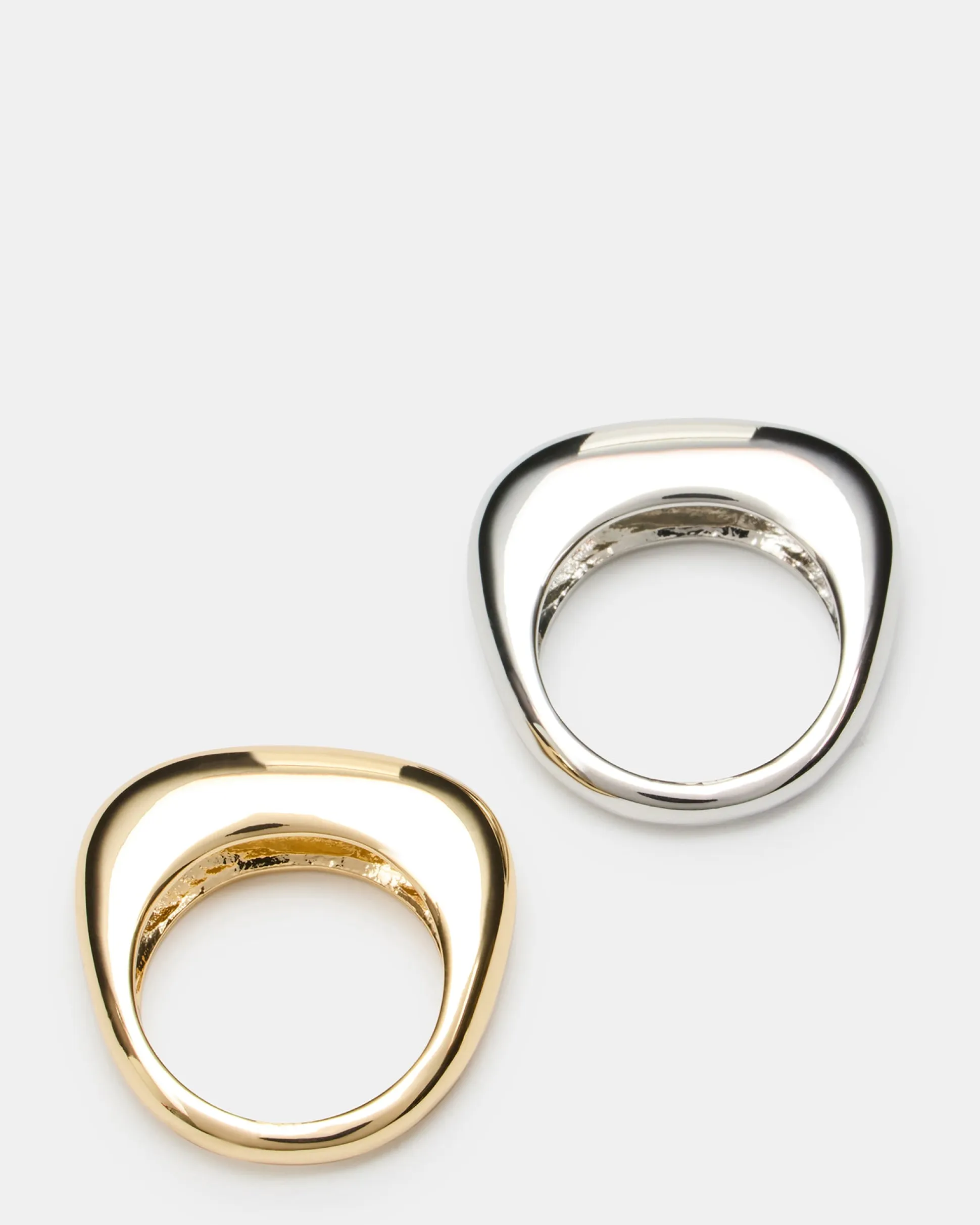 Puffy Ring Set Gold Multi