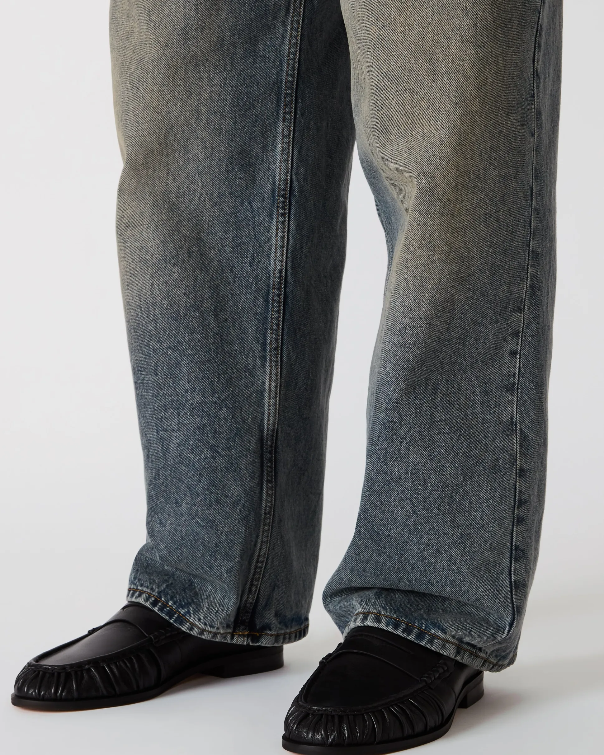 Quincey Black Leather