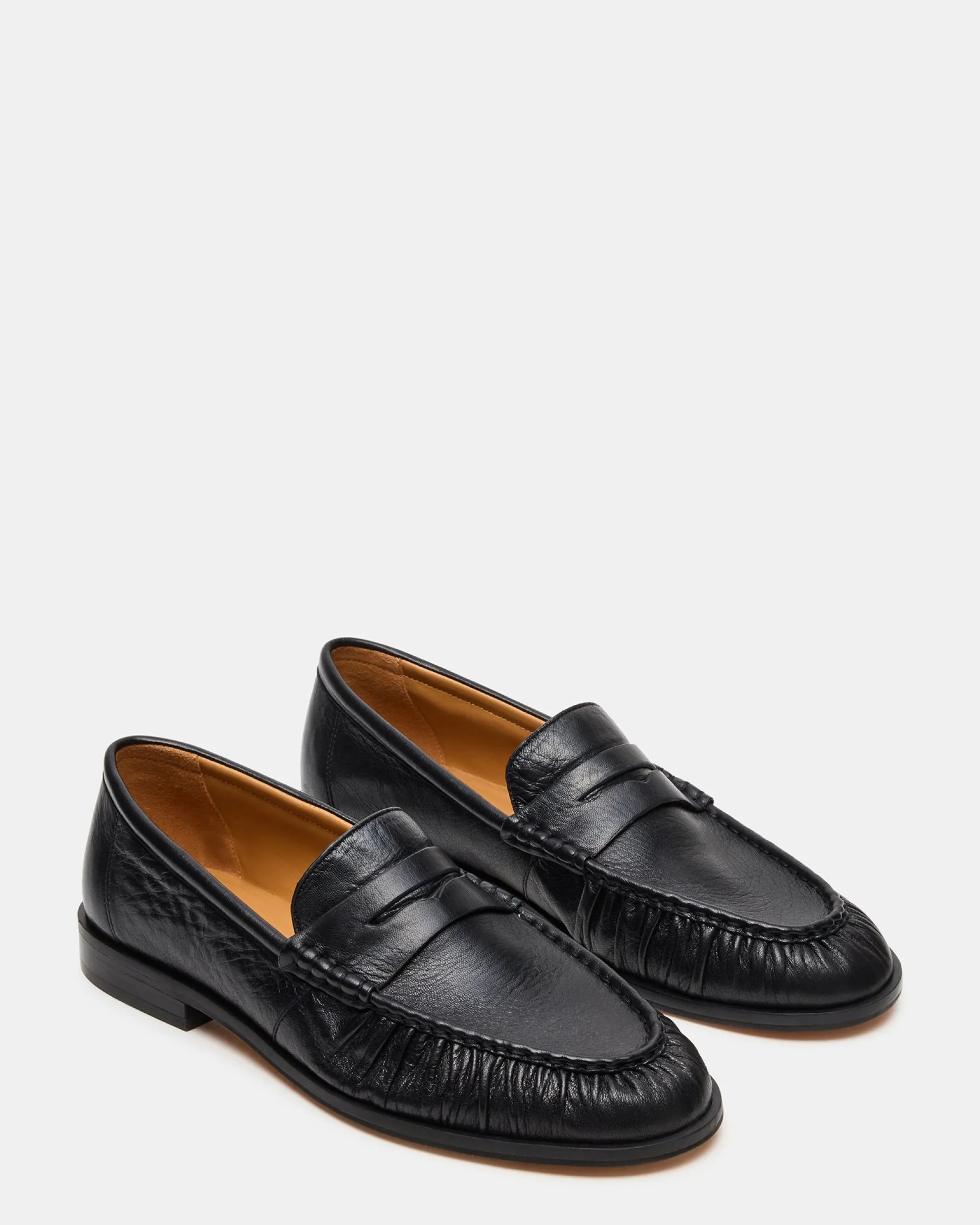 Quincey Black Leather