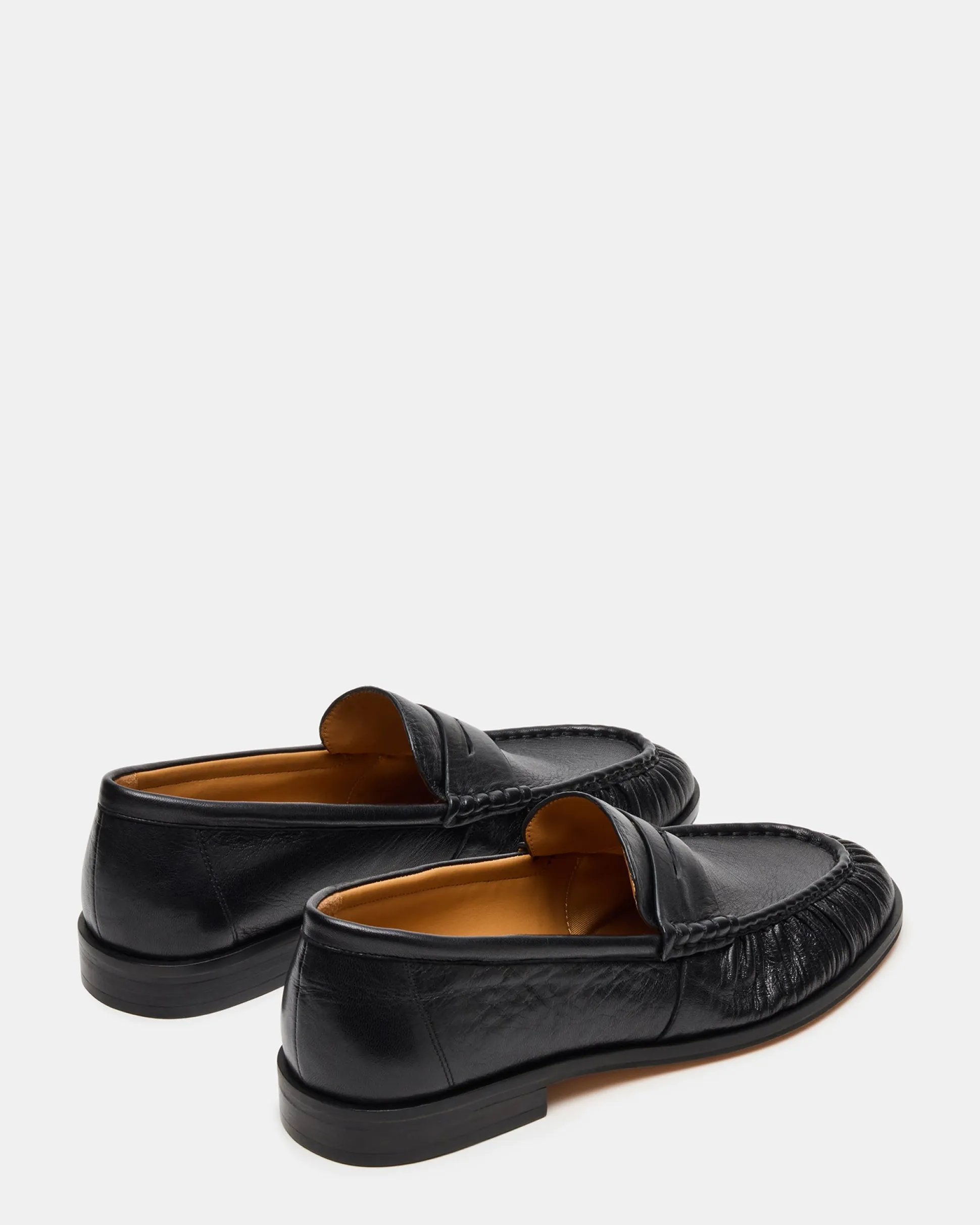 Quincey Black Leather