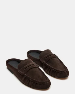 Rafe Chocolate Brown Suede