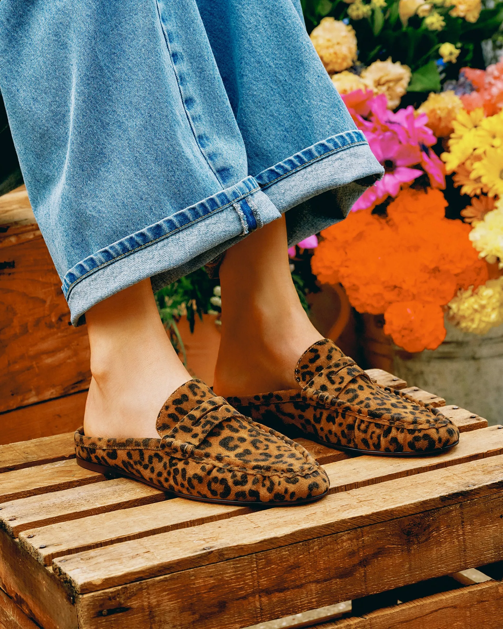 Rafe Leopard Suede