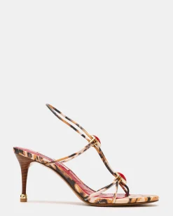 Ramos Stone Red/brown Print