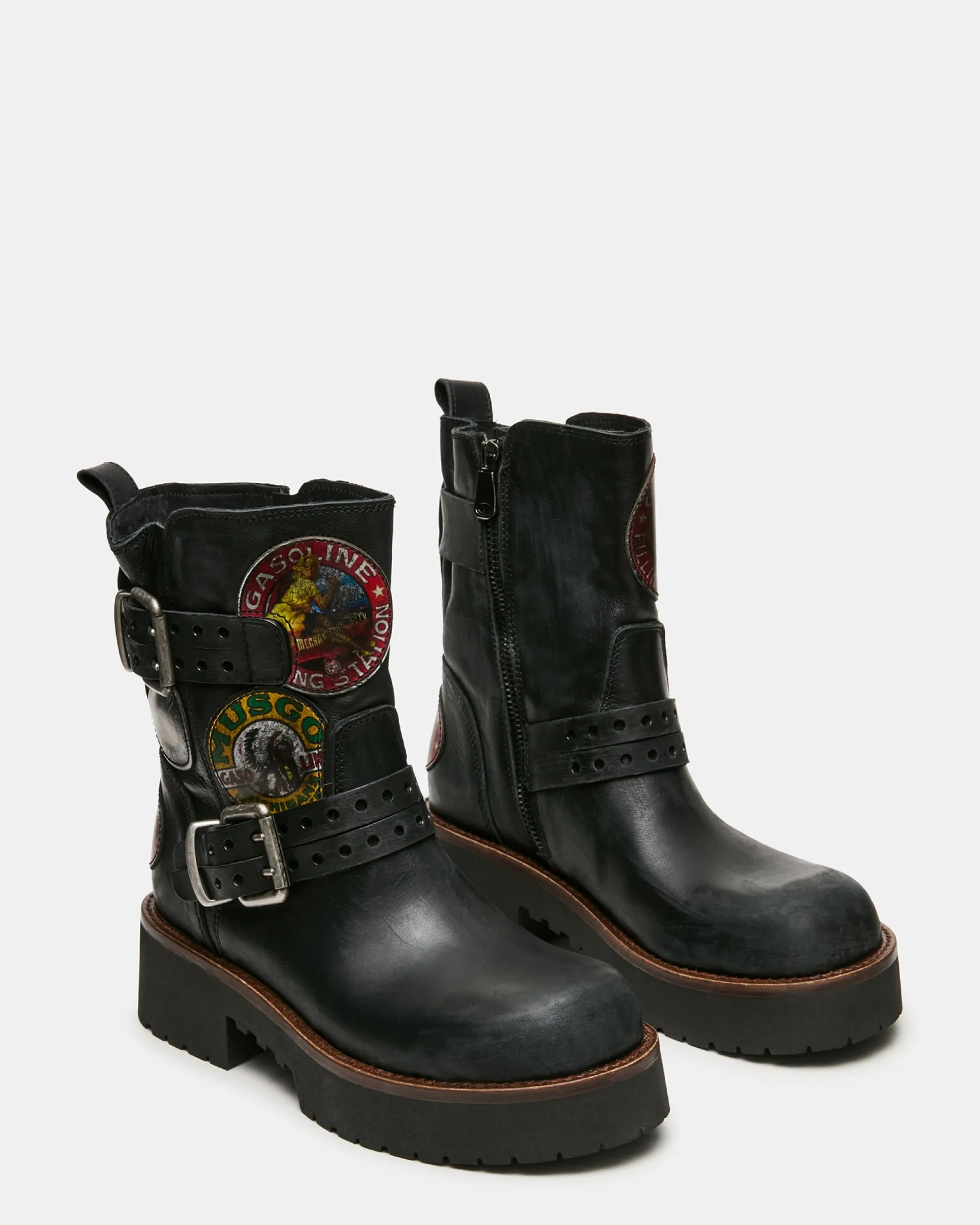 Reckless Black Leather