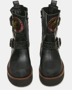 Reckless Black Leather