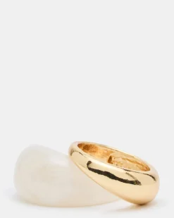 Resin Ring Set Natural