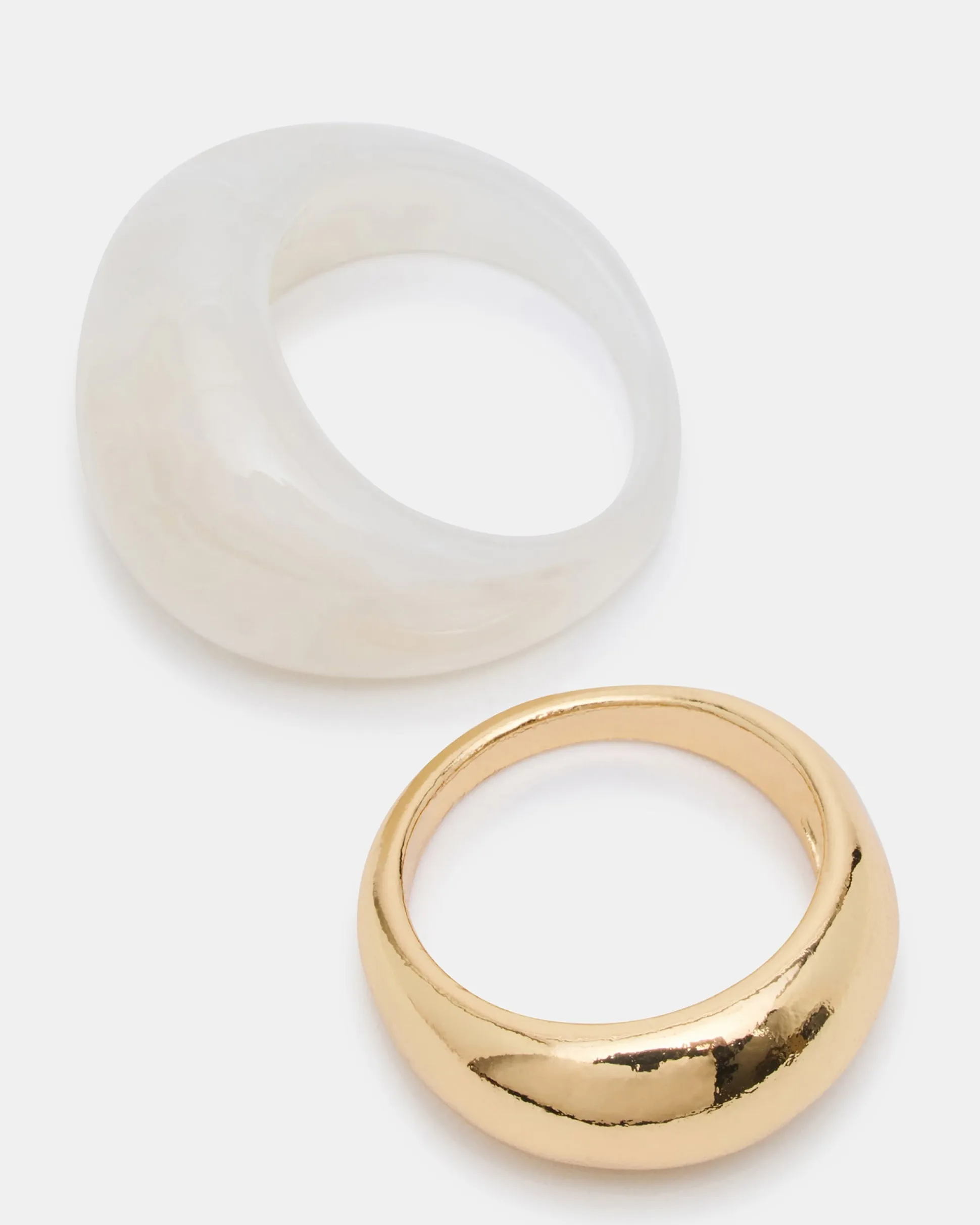 Resin Ring Set Natural