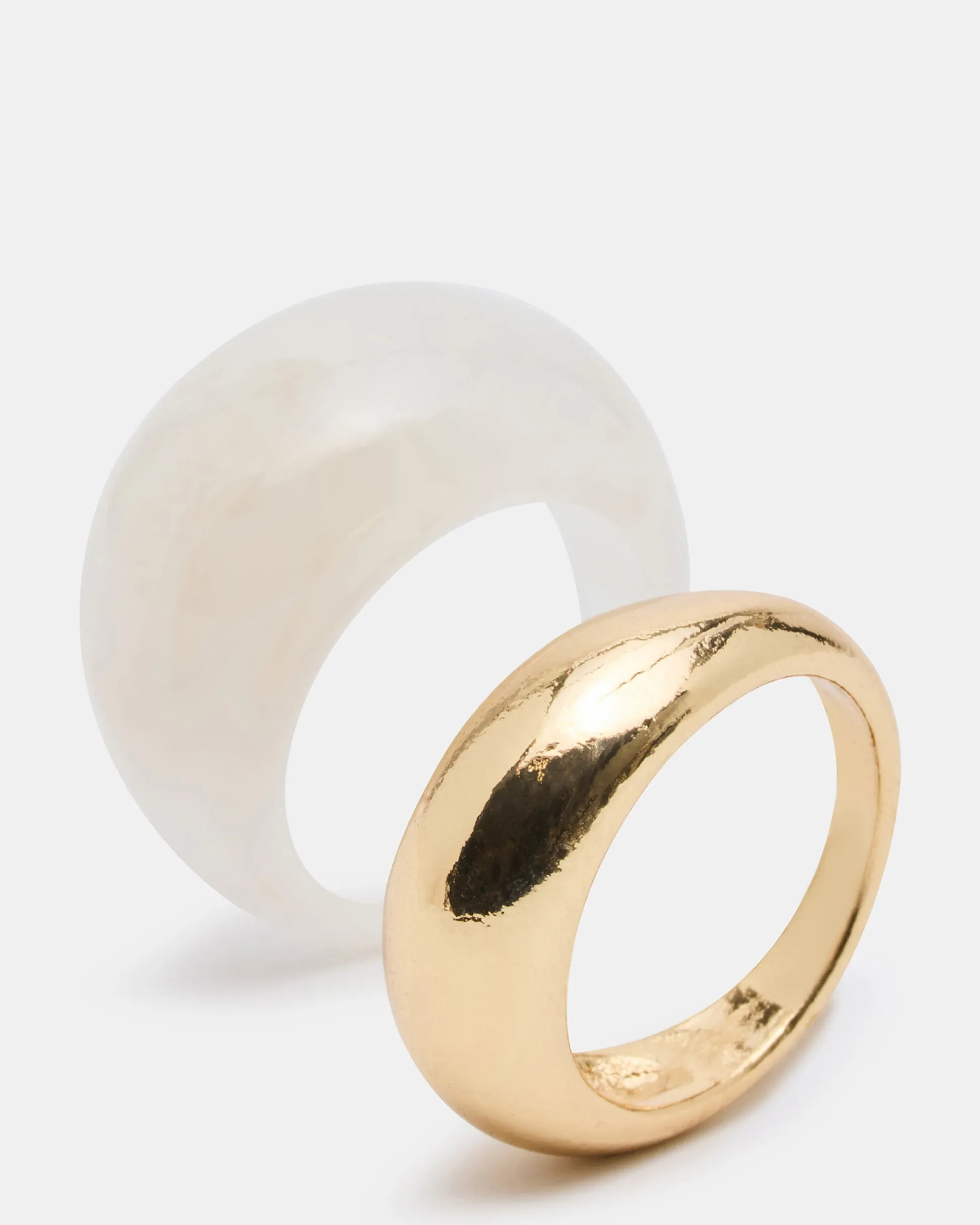 Resin Ring Set Natural