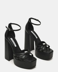 Retro Black Leather