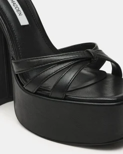Retro Black Leather