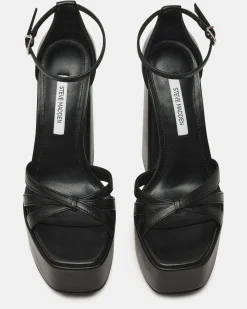 Retro Black Leather