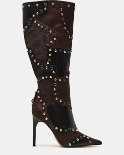Revive Brown Multi Wide Calf