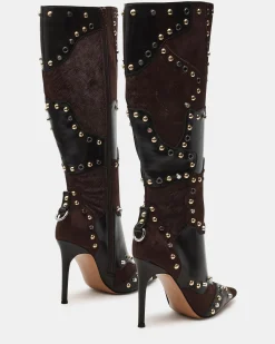 Revive Brown Multi Wide Calf