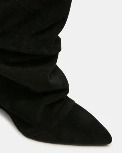 Rhys Black Suede