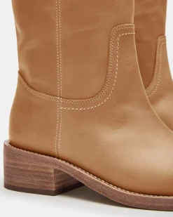 Riggs Banana Leather Wide Calf