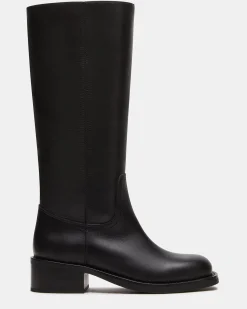 Riggs Black Leather