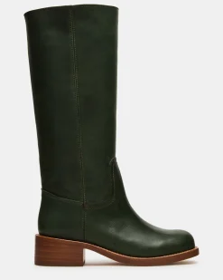 Riggs Dark Green Leather