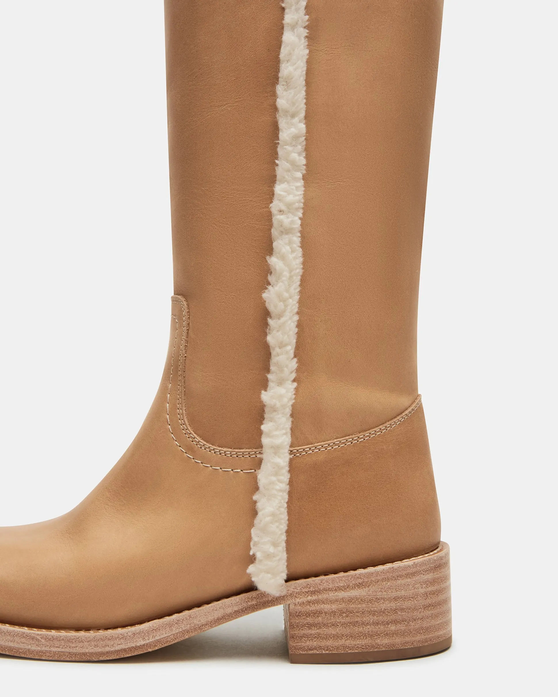 Riggs Faux Fur Banana Leather