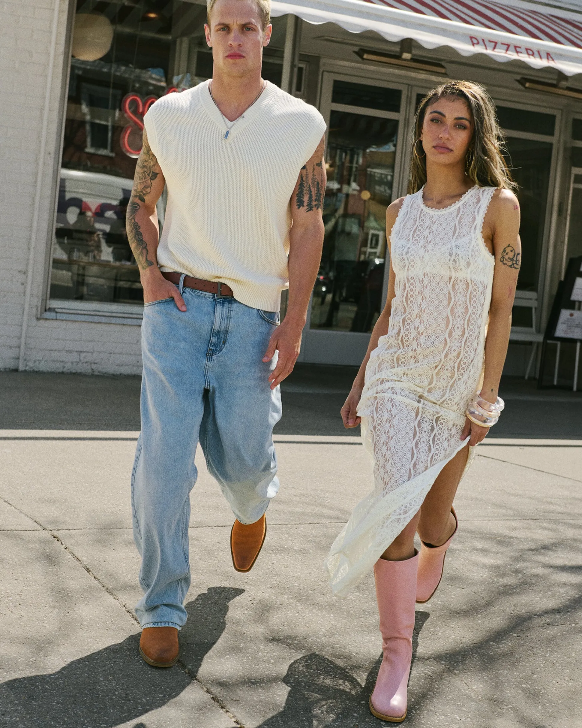 Riggs Pink Leather