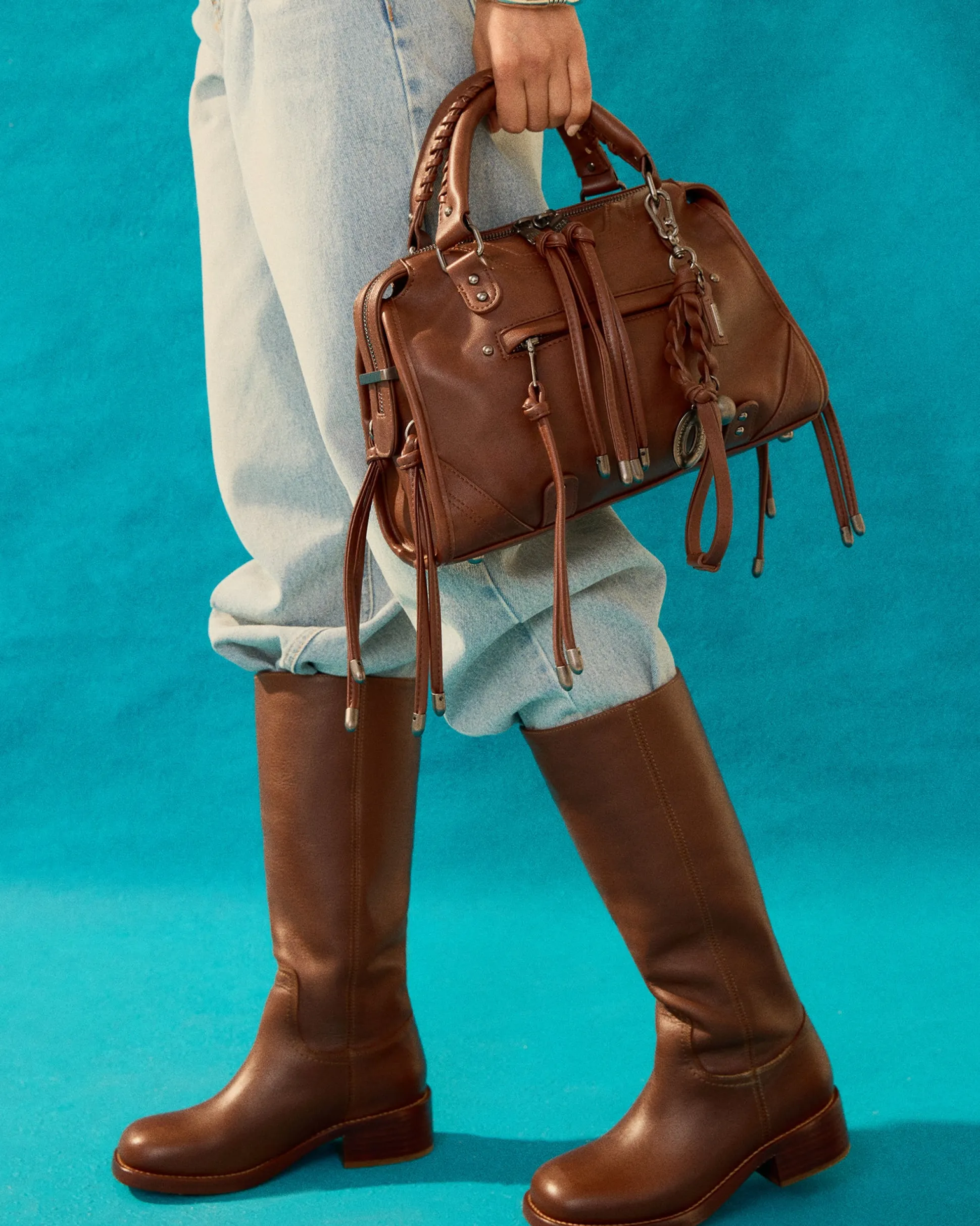 Riggs Rust Leather
