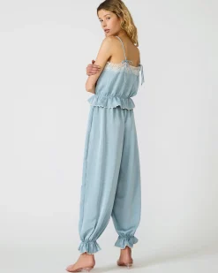 Roan Top Dusty Blue