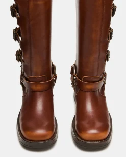 Rocky Cognac Distressed
