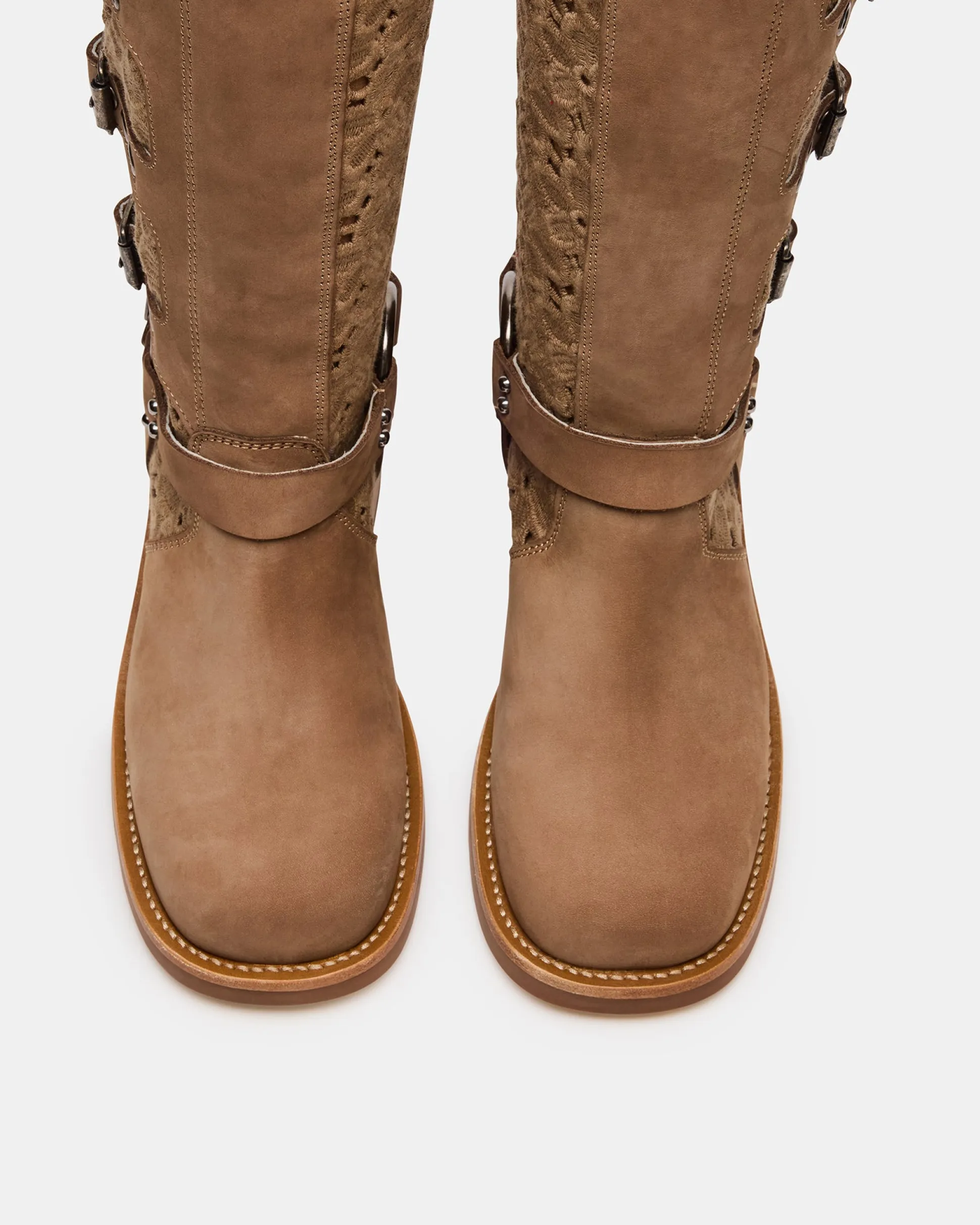 Rocky Floral Tan Nubuck