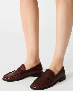 Ronie Mahogany Leather