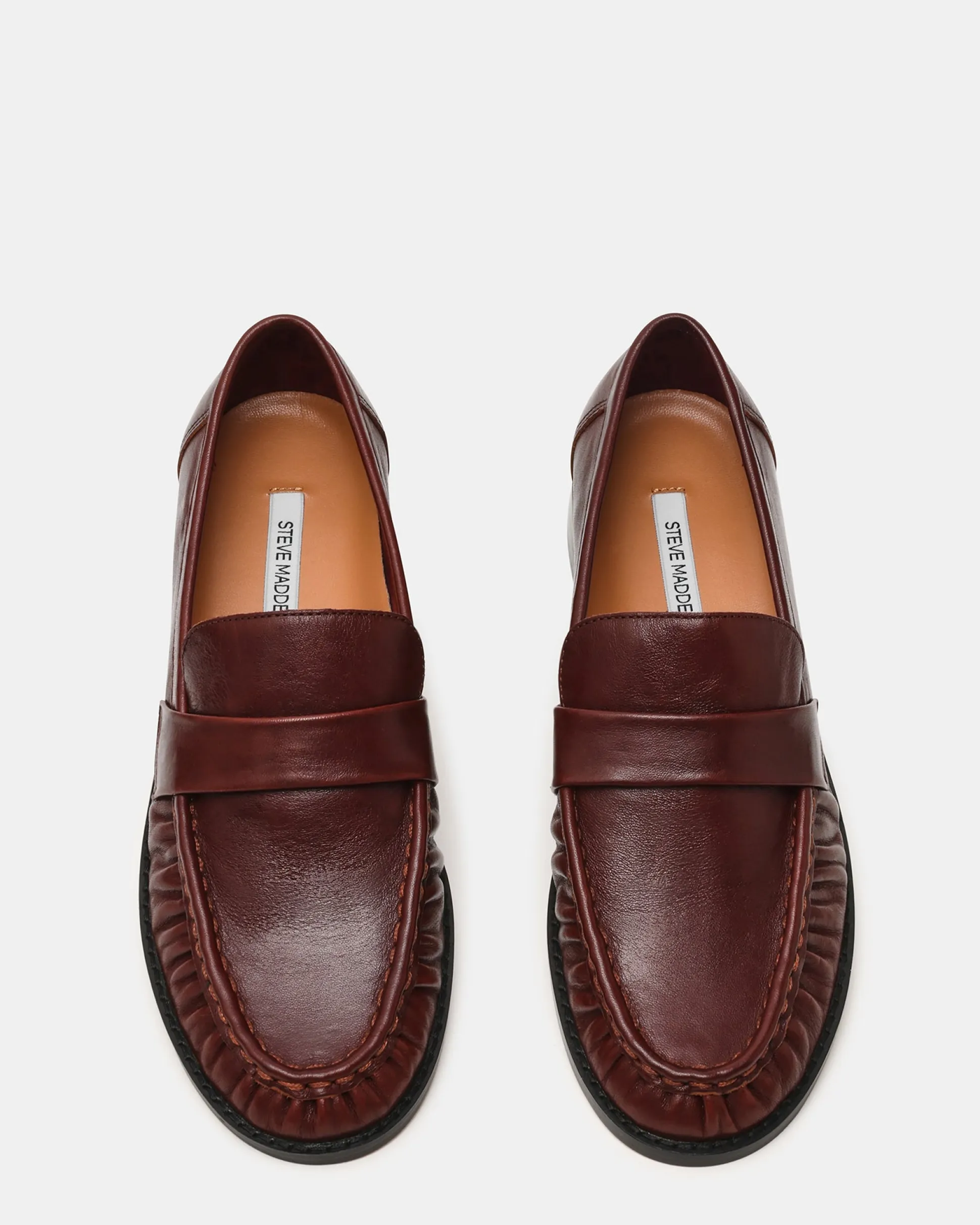 Ronie Mahogany Leather
