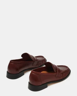 Ronie Mahogany Leather