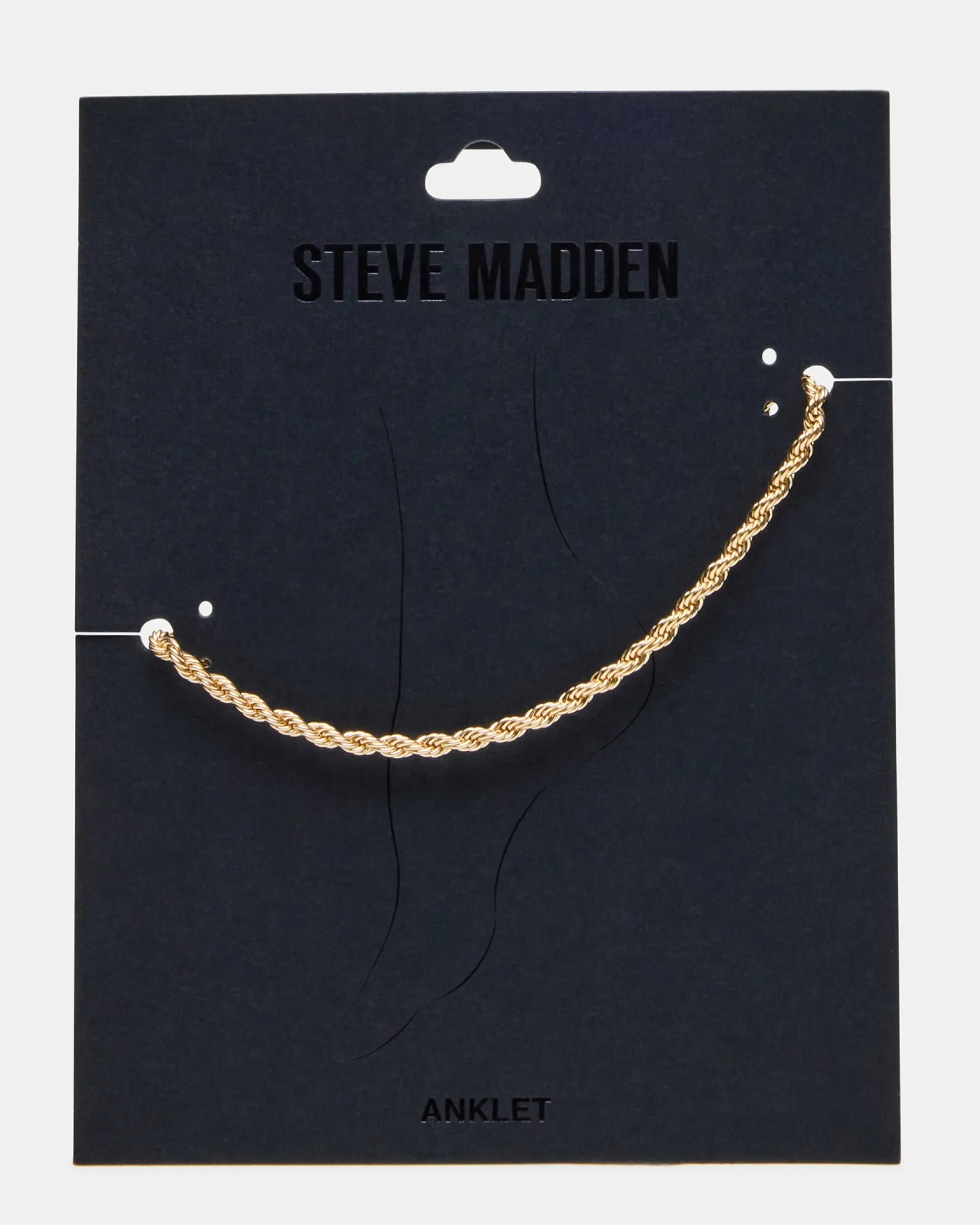 Rope Chain Anklet Gold