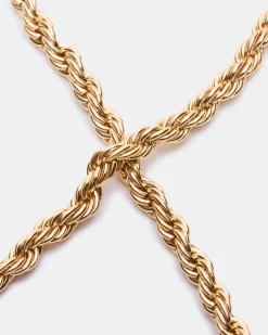 Rope Chain Anklet Gold
